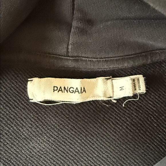 Pangaia lightweight cotton hoodie in black, size medium - Picture 9 of 13